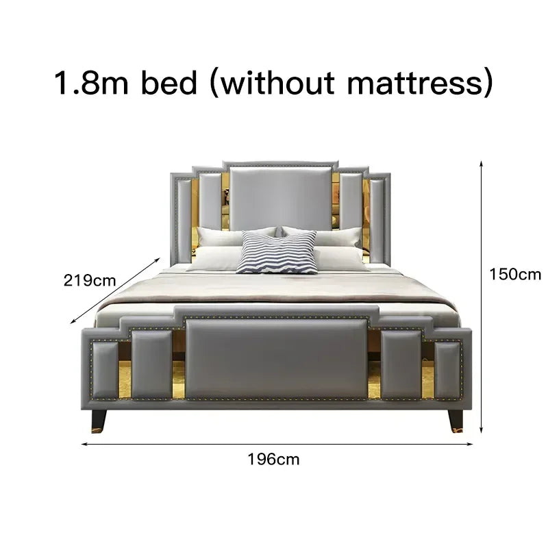 Modern Customizable Bed Designer Sets, King & Queen Size