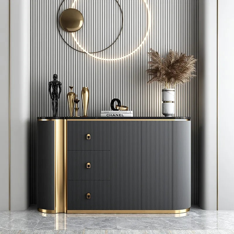 Portable Display Simple Quality Elegant Modern Space Saving Storage cabinet