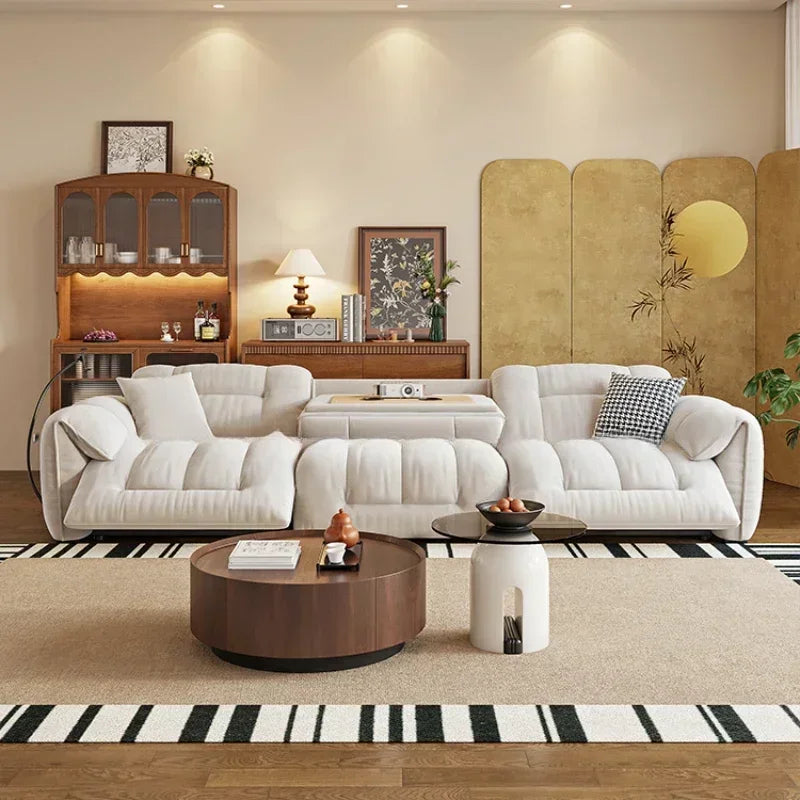 Nordic Modern Sofa Chair Fancy Electric Designer White Recliner
