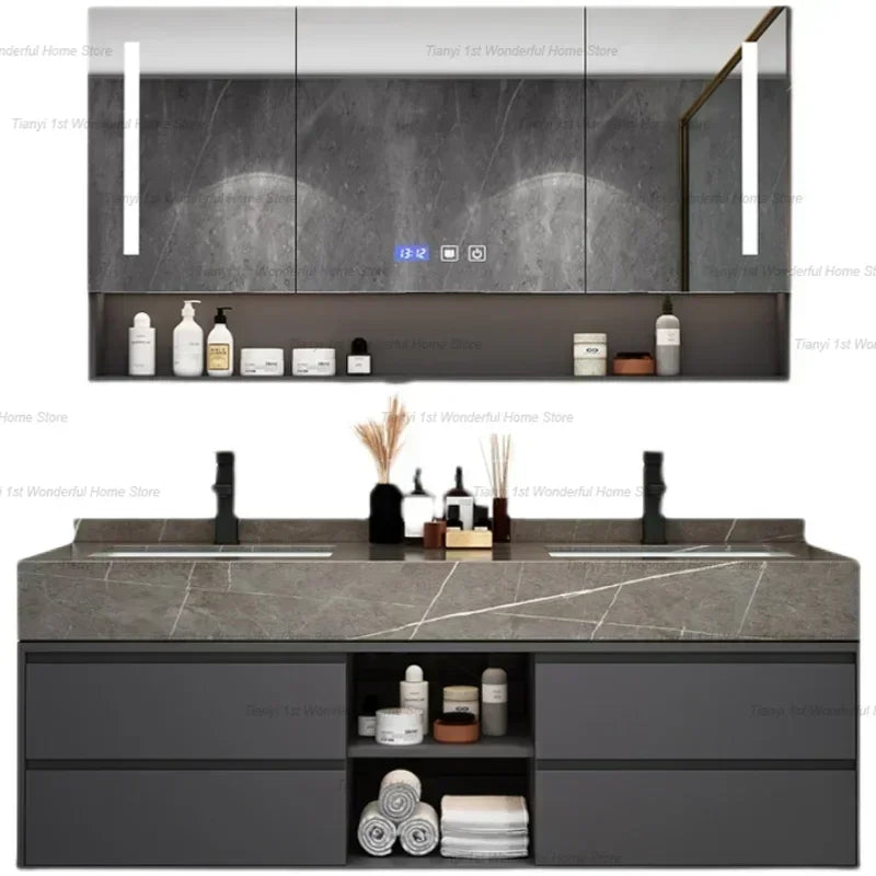 Modern Home Improvement Solid Wood Boards,  Cabinet with sink,  Cabinets,  Vanities