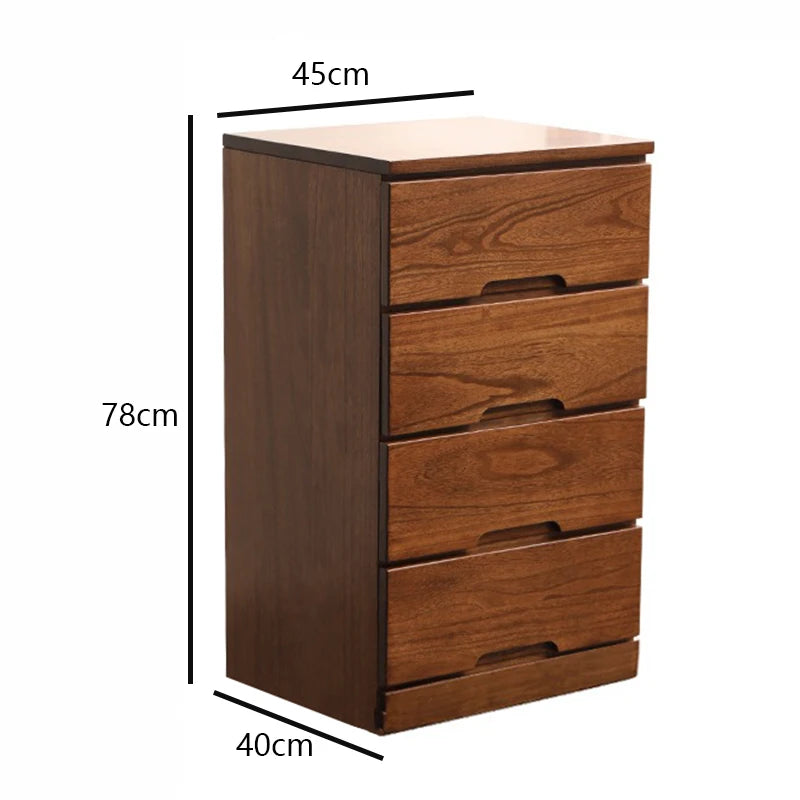 Solid Wood Entrance Hall Multifunction Storage Cabinets Drawers Organizers Modern Luxury Furniture