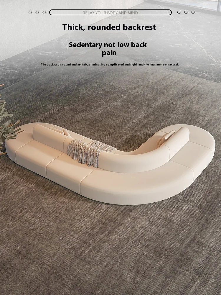 Nordic Lazy Lounges White Wood ,Large Design, European filler , puffs couch, modern canape, unique