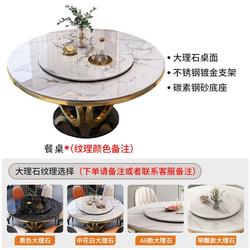 Nordic Minimalist  Black  Round Display  Modern Luxury  Table