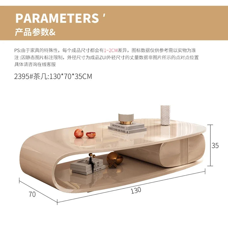 Nordic Designer Entryways Side Space Saving  Storage Coffee Table