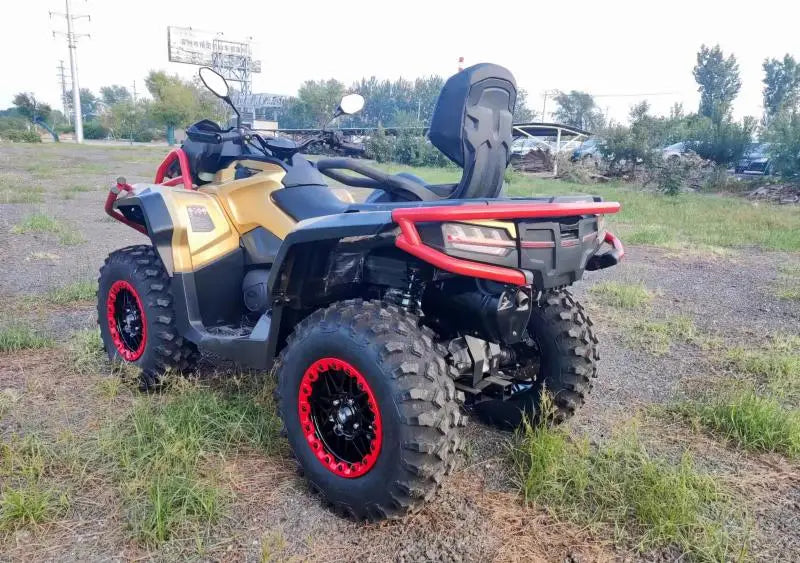 Quad Bike Hunting Farm Utility  Gasoline Adult 500cc ATV 4x4 4 Wheeler off-Road-Scooter ATV