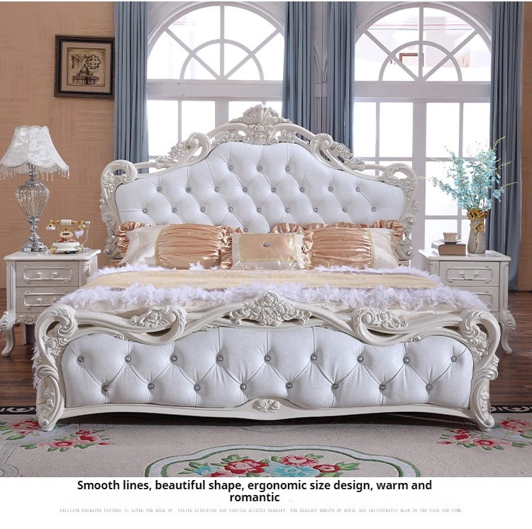 Letti  E Master High End Set Designer  Home Modular Double  Modern European Style Bedroom Set