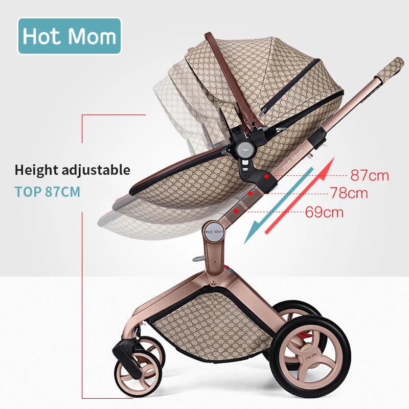 Hot Mom Wholesale Baby Carriage ,  Foldable Travel System Pram