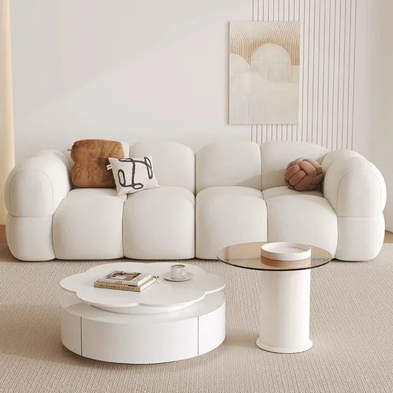 Small Apartment White Puffs Sofa Clouds. lazy reading loveseat 















































Small Apartment Puffs Sofa Clouds, white reading lazy loveseat