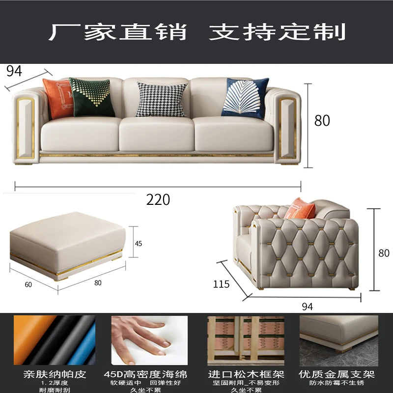 Modern Designer Luxury Fancy Sofa, Italian loveseat