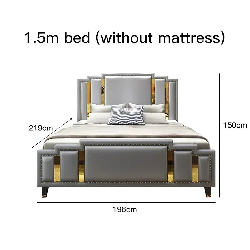 Modern Customizable Bed Designer Sets, King & Queen Size