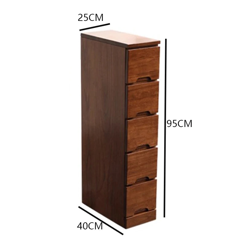 Solid Wood Entrance Hall Multifunction Storage Cabinets Drawers Organizers Modern Luxury Furniture