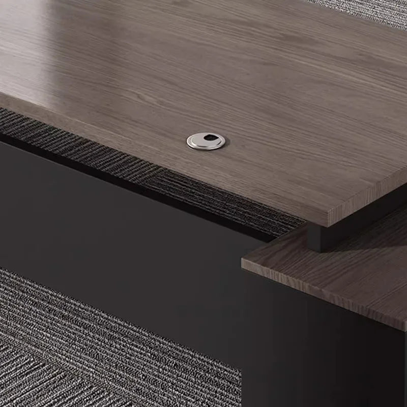 Luxury European Organizers L-shaped Standing Computer Writing Desk