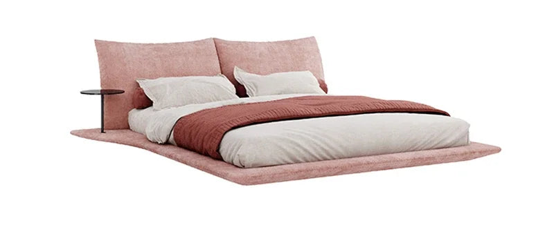Floating European Luxury Fashionable Wedding Designer High Quality  Double Bed Frame