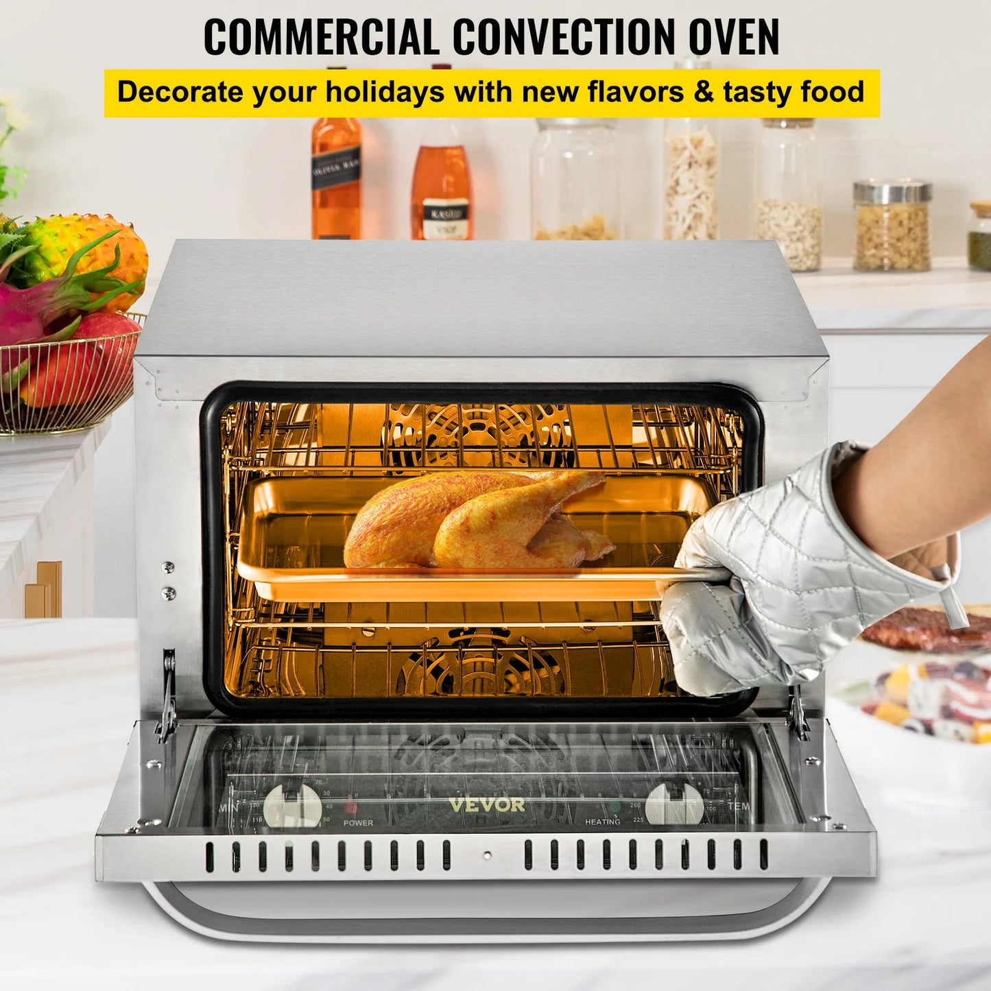 Electric Convection Oven Pizza, Toaster