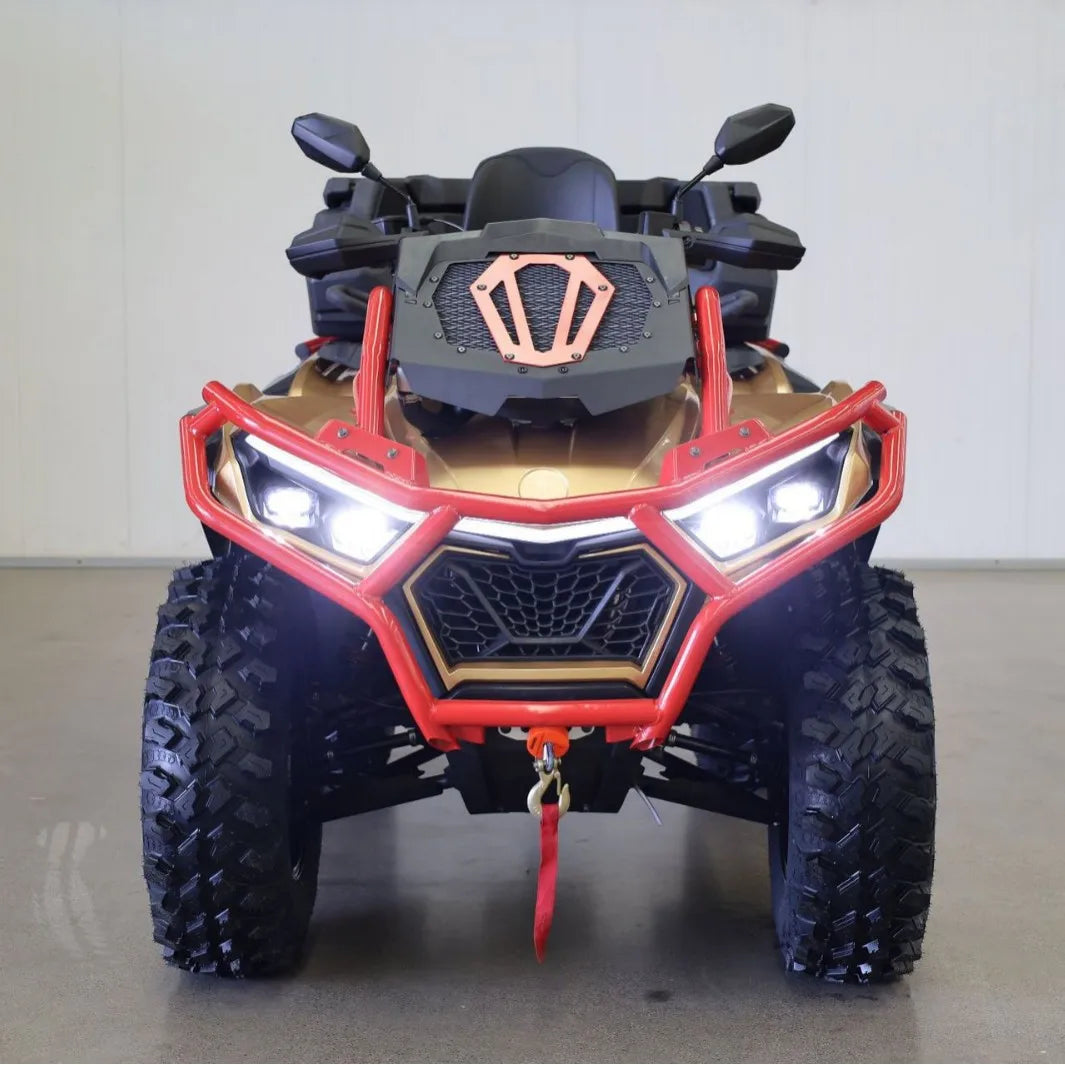 Quad Bike Hunting Farm Utility  Gasoline Adult 500cc ATV 4x4 4 Wheeler off-Road-Scooter ATV