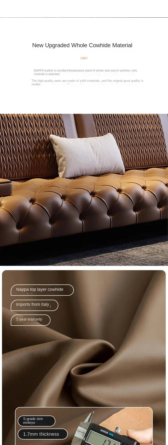 Nordic European Brown Wood Large Armrest filler Modern  Luxury  Floor Salon  Recliner