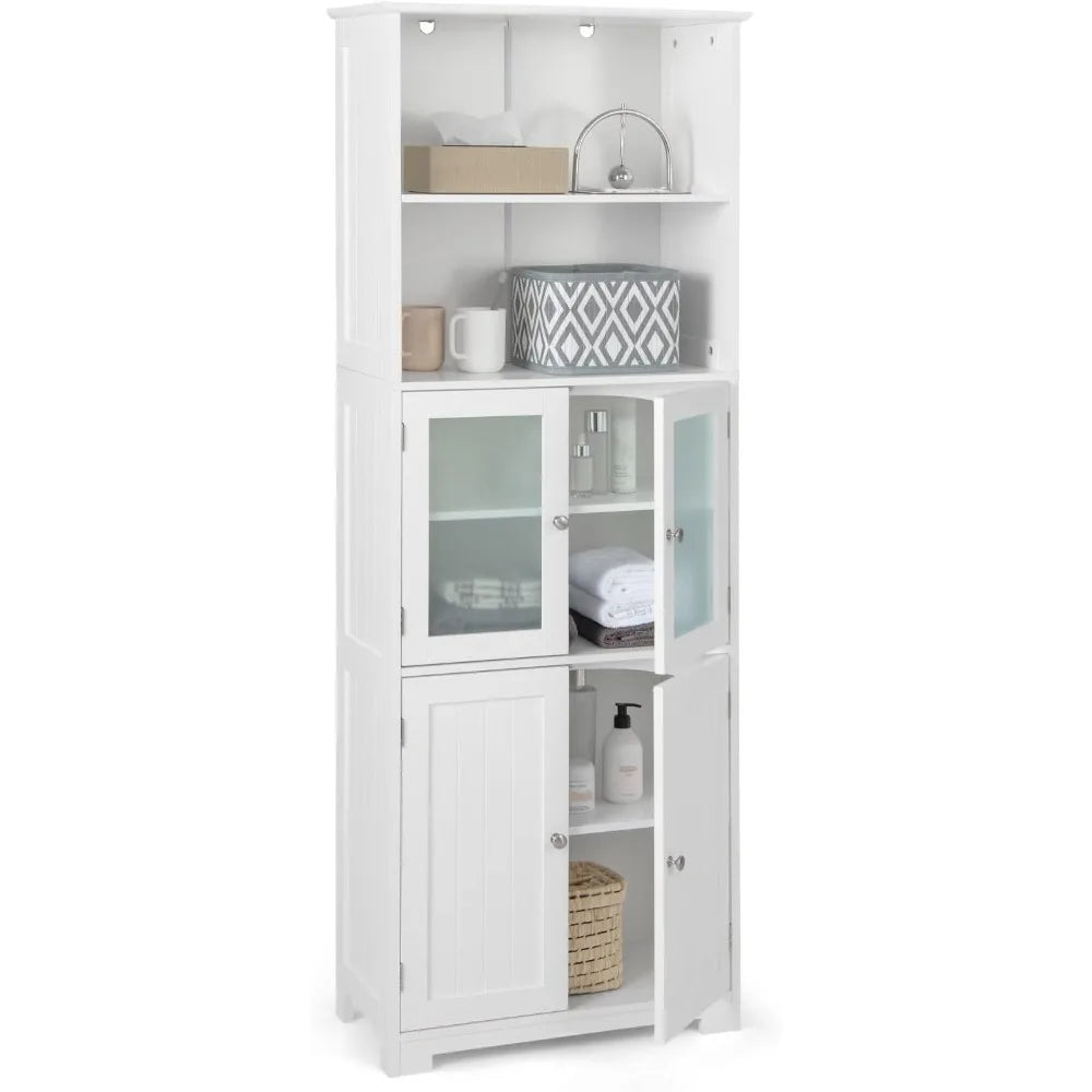 Floor Cabinet w 2 doors, 2 shelves