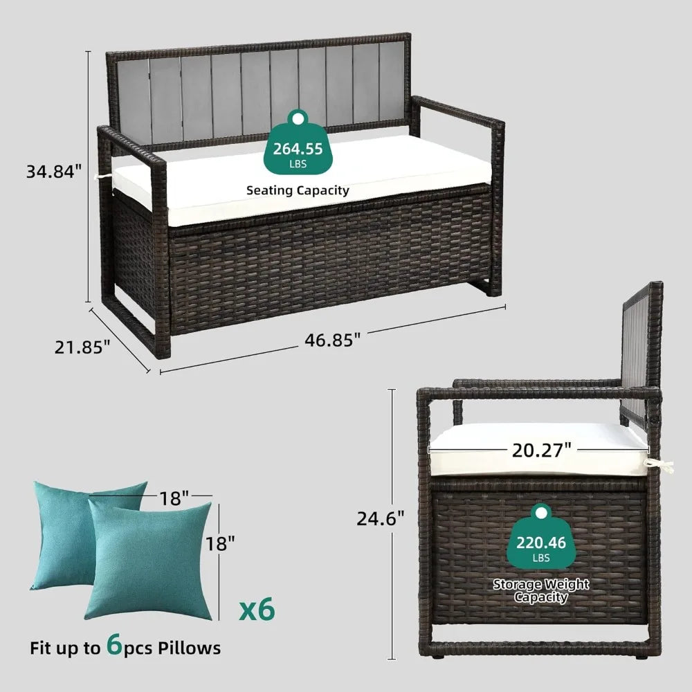 Outdoor Storage Bench