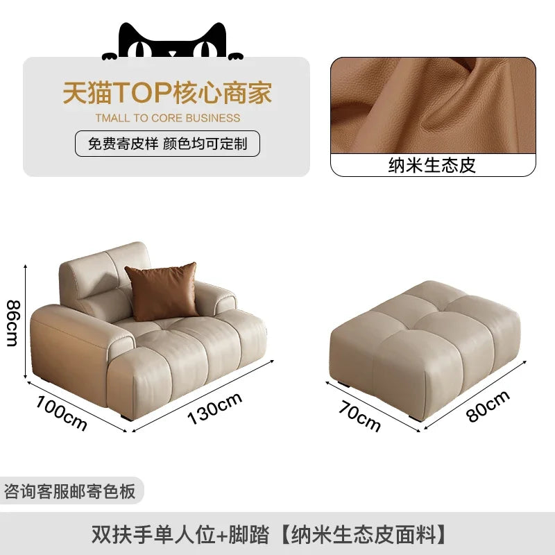 White Lounge  luxury, cute, modern designer pouf armchair