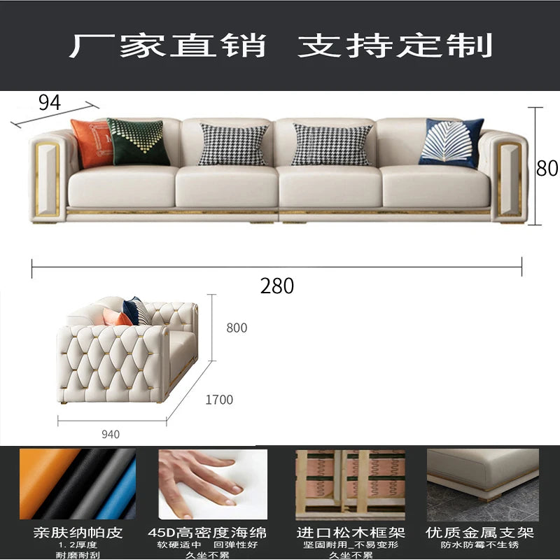 Modern Designer Luxury Fancy Sofa, Italian loveseat