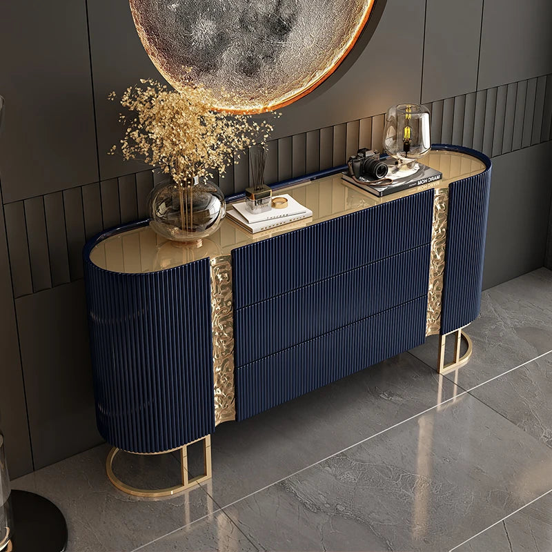 Entryway Luxury  Cabinet, High Quality Large Capacity  Display Cabinet