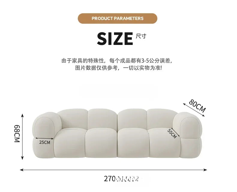 Small Apartment White Puffs Sofa Clouds. lazy reading loveseat 















































Small Apartment Puffs Sofa Clouds, white reading lazy loveseat