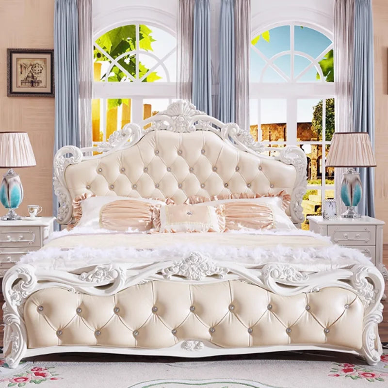 Letti  E Master High End Set Designer  Home Modular Double  Modern European Style Bedroom Set
