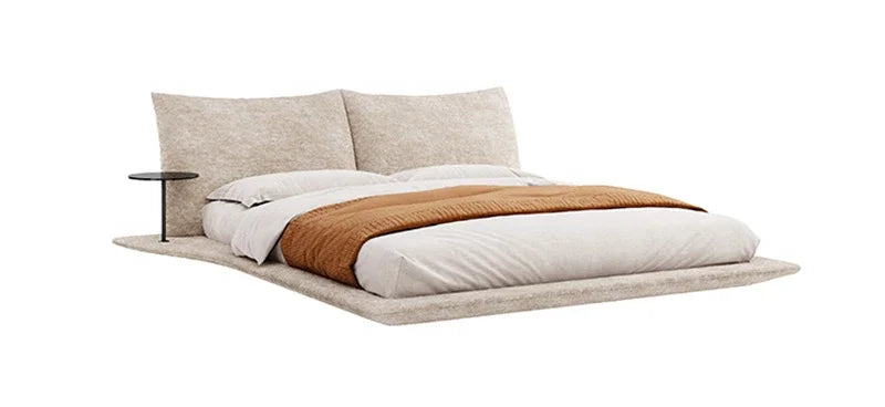 Floating European Luxury Fashionable Wedding Designer High Quality  Double Bed Frame