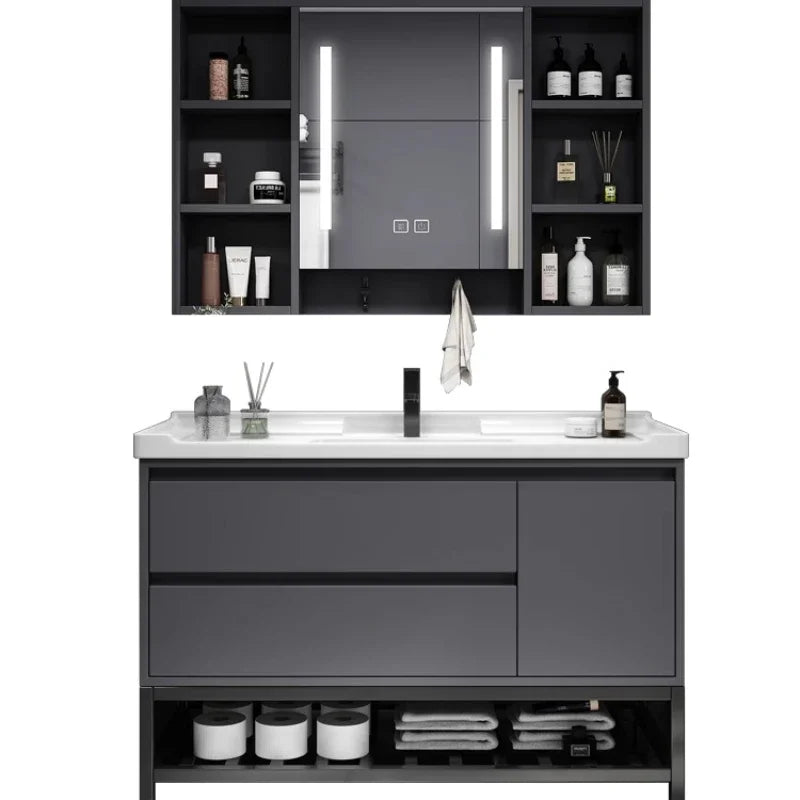 Hovedskapet Narrow Wall Luxury Sink Cabinet storage, shelf, Salon station