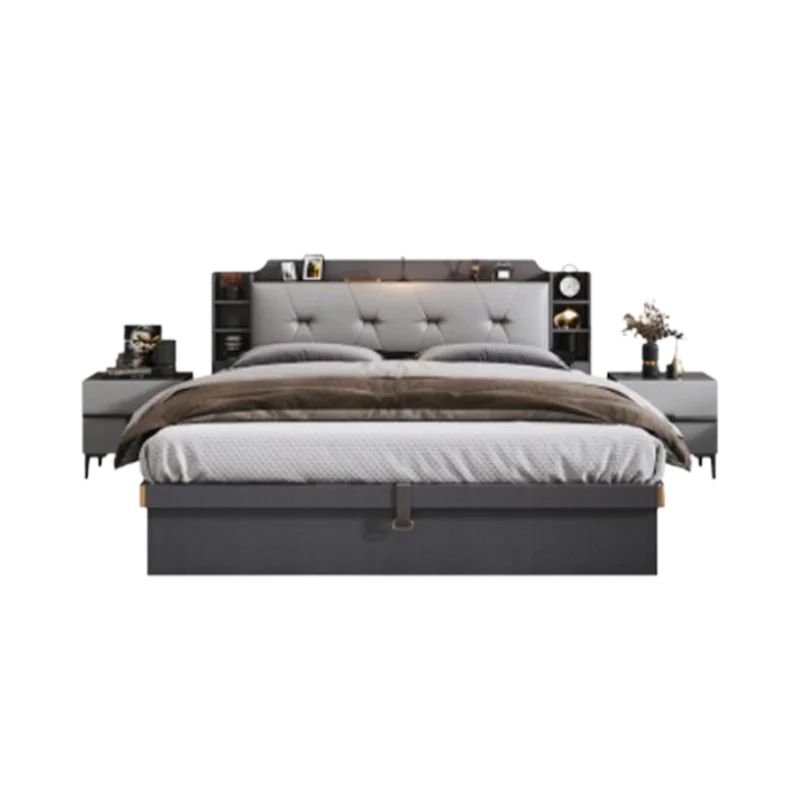 Nordic King Size Light Luxury Bed Loft Comforter