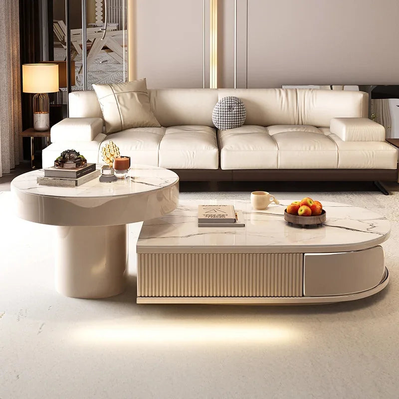 Nordic Designer Entryways Side Space Saving  Storage Coffee Table