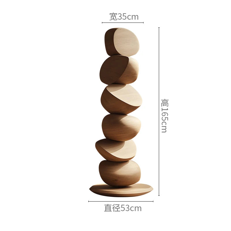 **B & B Hotel Entrance  wood art sculpture, floor-to-ceiling ornaments, wood carving decorations