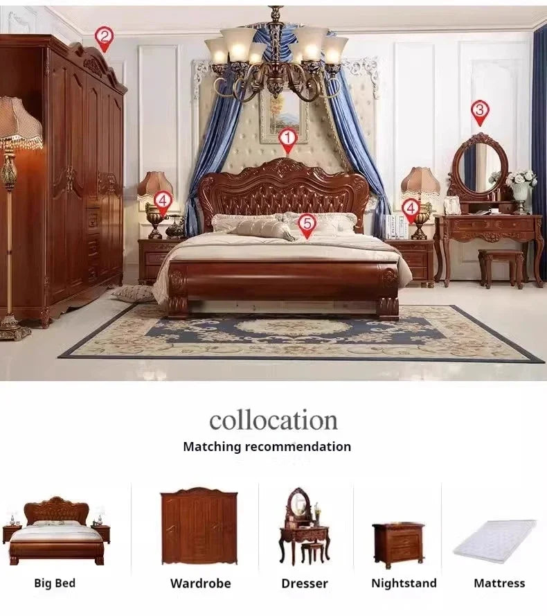 Nordic Elegant Double Platform Bed. Pretty Unique, King Size Wood Frame Bed Sets, Luxury Modern Queen Size




























woof