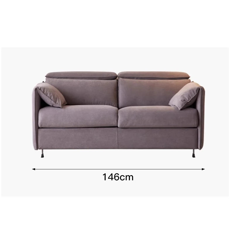 Nordic Italian Designer Modern Small Sleeper Sofa, foldable , convertible couch