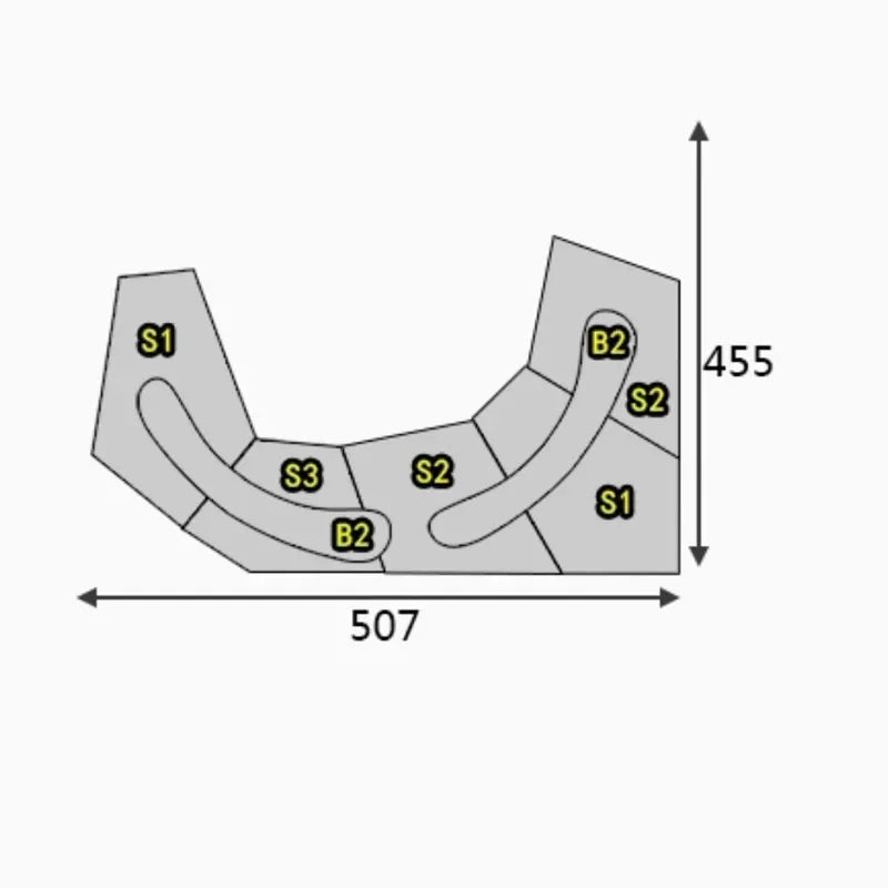 Nordic Apartment Luxury  Simple White modern Designer Sofas, Lazy Floor Loveseat