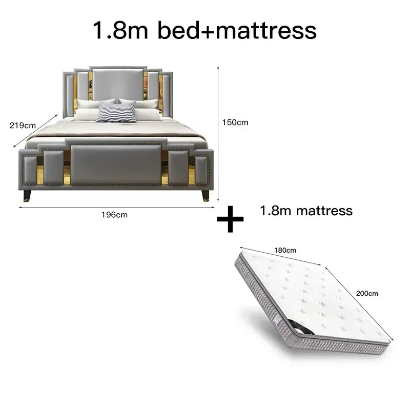Modern Customizable Bed Designer Sets, King & Queen Size