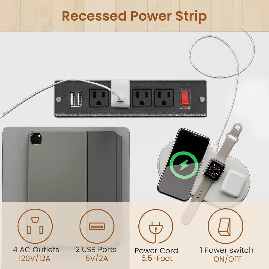L Shaped Gaming Desk with 4 Drawers . Computer Desk with Display Cabinet Office Desks with 2 Monitor Stands CPU Stand LE