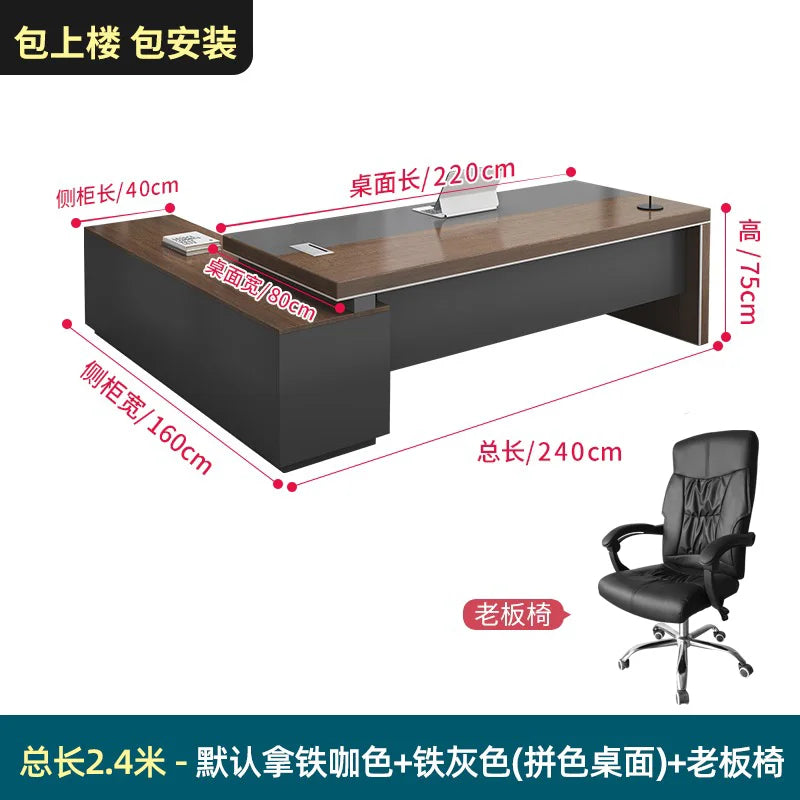 Modern Computer Study Table and writing desk, L-shaped gaming