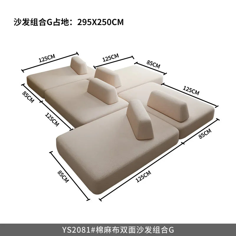 European  Erogomics Modern Puffs Sectional, Individual ,Lounge ,Comfortable  Sofas