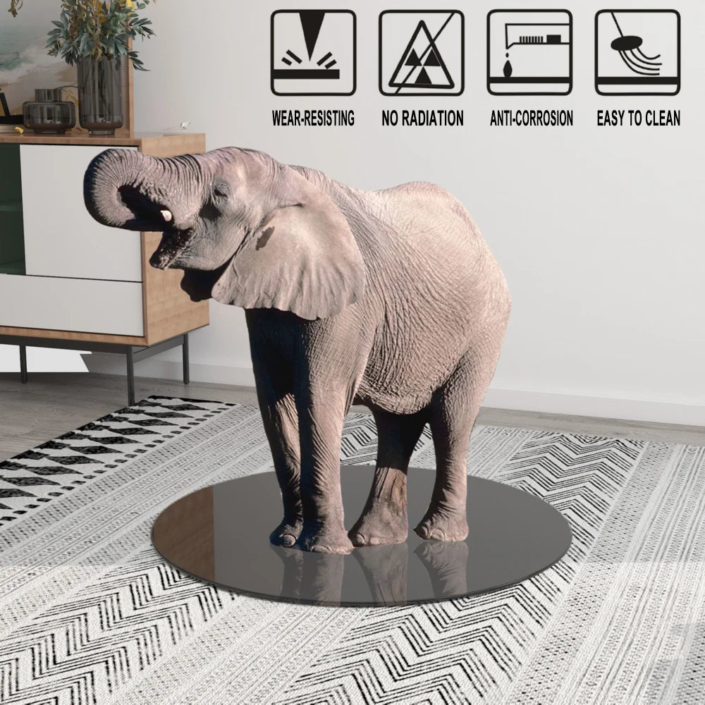 Round Tempered  Black  





















































































Round Tempered Black Glass Table Top Thick Round Polished Edge