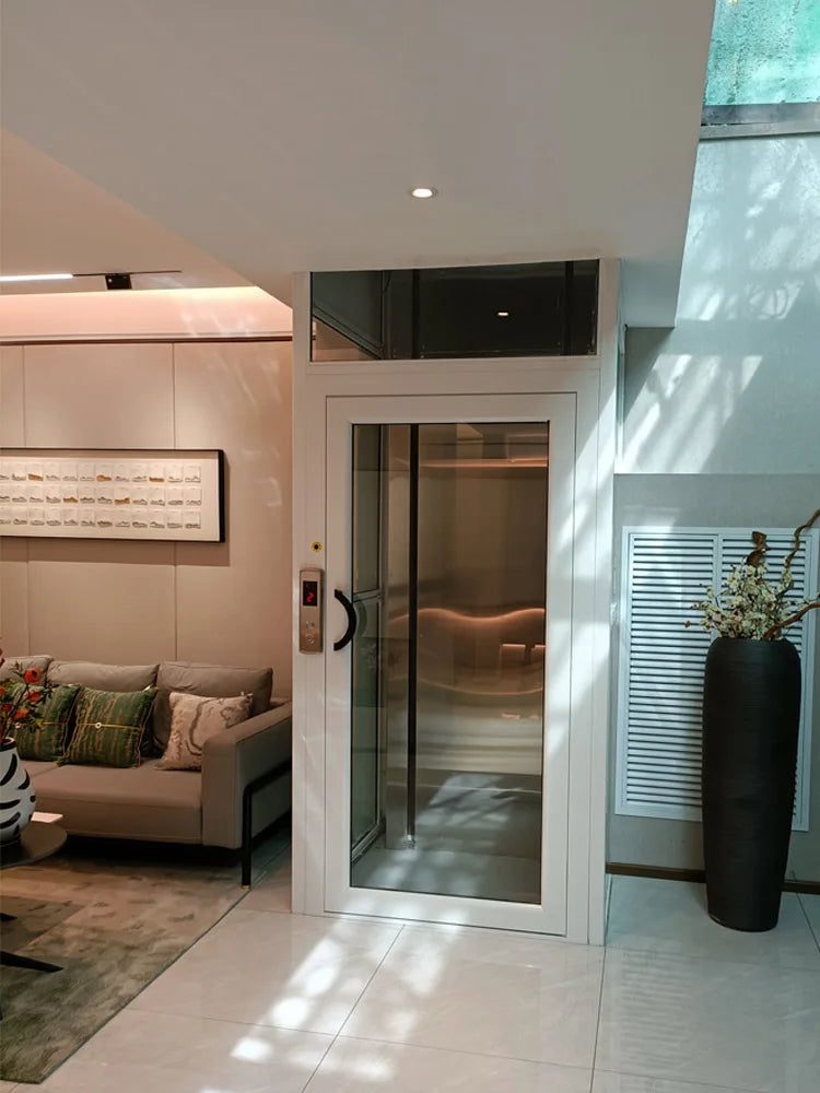 2-4 Floors small residential  hydraulic villa electric elevator lift