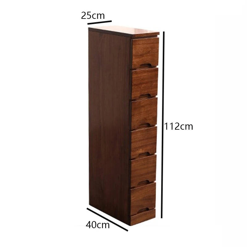 Solid Wood Entrance Hall Multifunction Storage Cabinets Drawers Organizers Modern Luxury Furniture