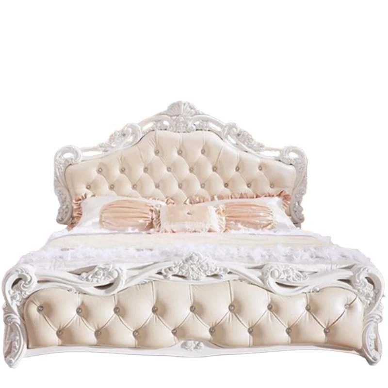Letti  E Master High End Set Designer  Home Modular Double  Modern European Style Bedroom Set