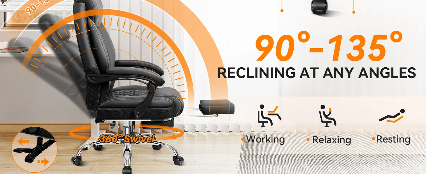 Lumbar Support Office Chair