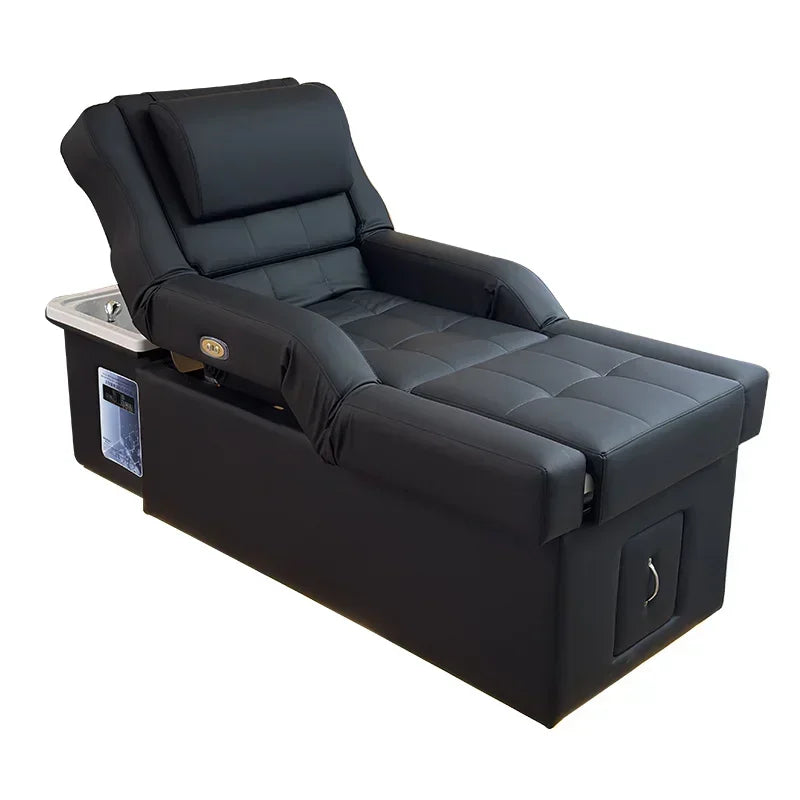 Modern Beauty Salon Head Massage, Shampoo Hair washing, Foot spa, pedicure, back  lift