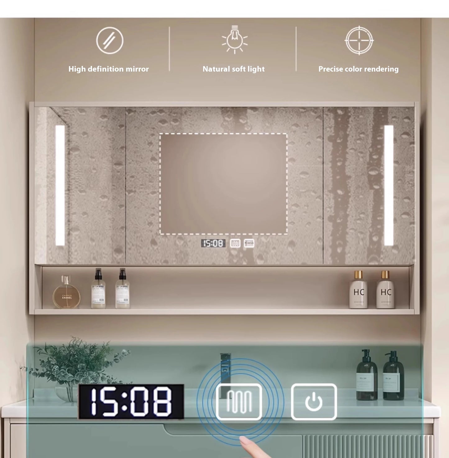 Multifunction storage cabinets, medicine, wardrobe, sink salon station wall