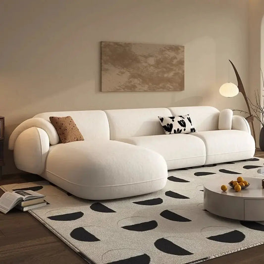 Italian-Style High End wood frame sofa set ,Full Genuine Cowhide Leather  Modern Luxury Design for Large Villa