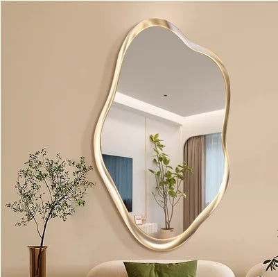 Decorative Wall Light, large circular accessories, big mirror, cabinets