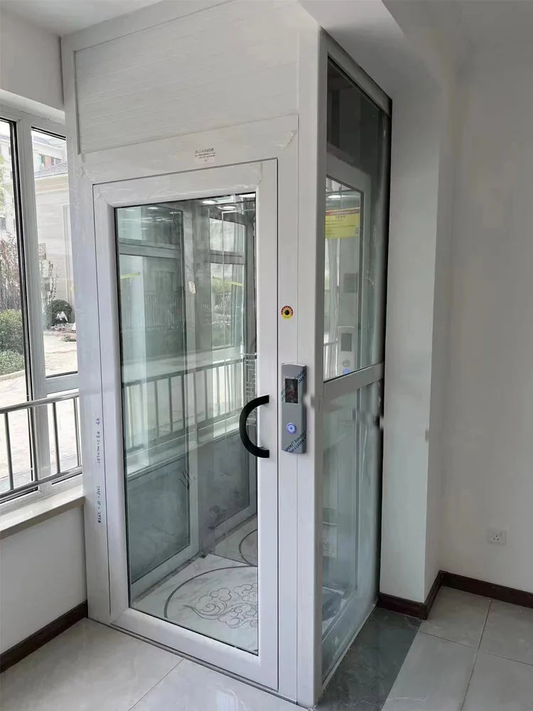 2-4 Floors small residential  hydraulic villa electric elevator lift