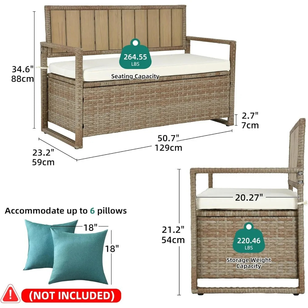 Outdoor Storage Bench